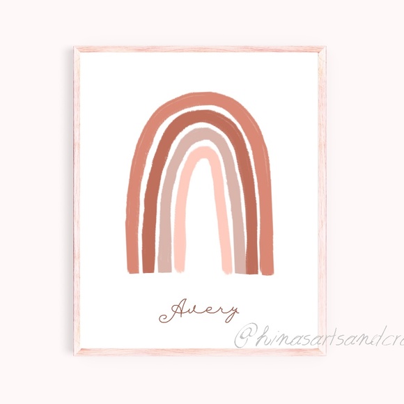 Boho rainbow name Display - Picture 4 of 6